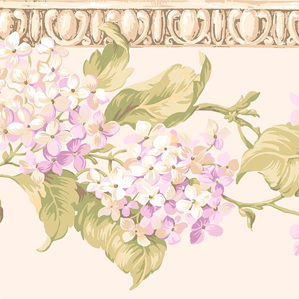 Stickers muraux: Fleurs Violettes