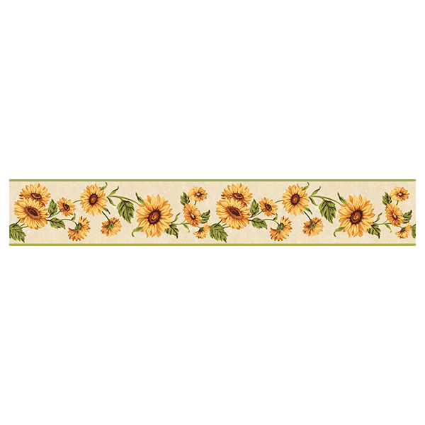 Stickers muraux: Tournesols