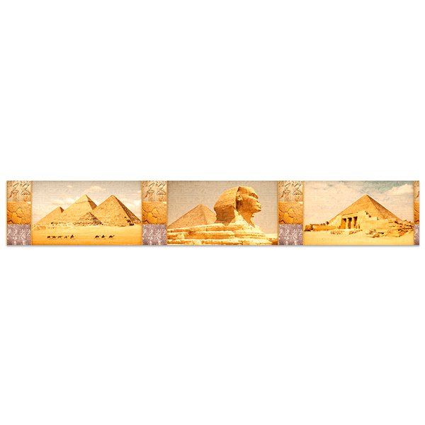 Stickers muraux: Pyramides et Sphinx