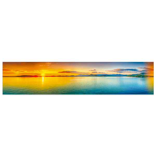 Stickers muraux: Un beau coucher de soleil