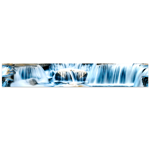 Stickers muraux: Chute d'eau au printemps