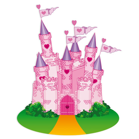 Stickers pour enfants: Le Château de l Amour