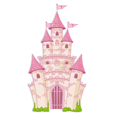Stickers pour enfants: Le château fantastique