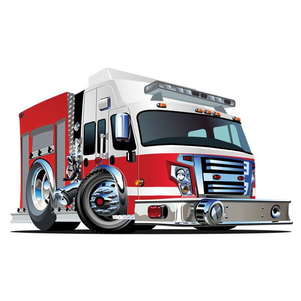 camion de pompier enfant