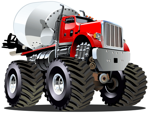 Stickers pour enfants: Monster Truck 22