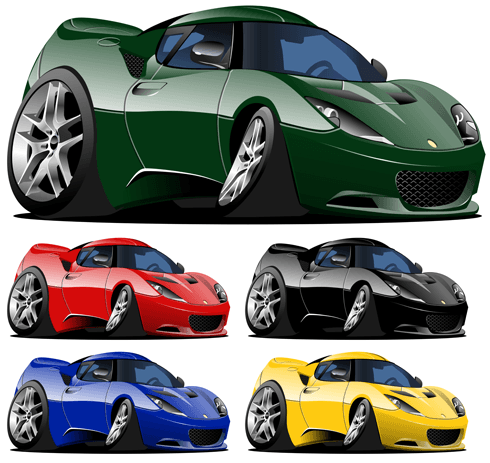 Stickers pour enfants: Sports Kit de voiture