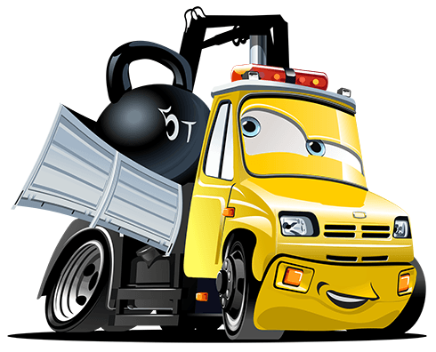Stickers pour enfants: Truck Crane Ball 2