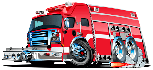 Stickers pour enfants: Fire truck 7