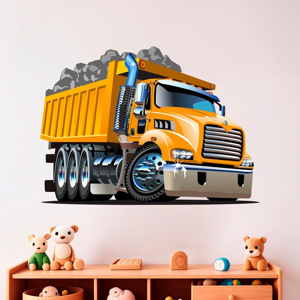 Stickers pour enfants: Travaux routiers