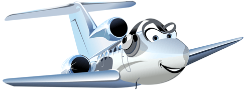 Stickers pour enfants: Microlight