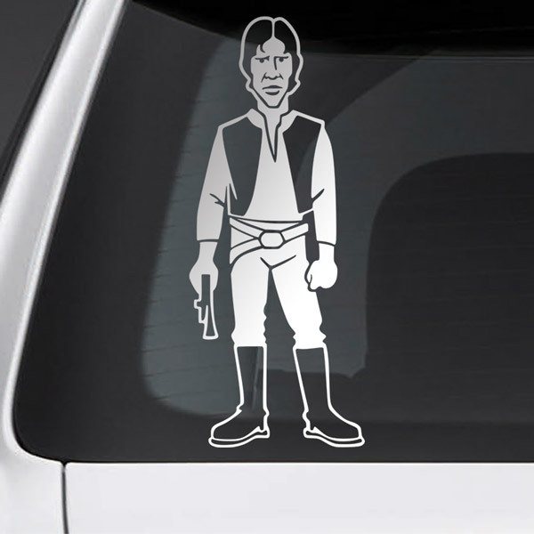 Autocollants: Père Han Solo
