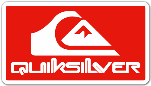 Autocollants: Quiksilver écusson