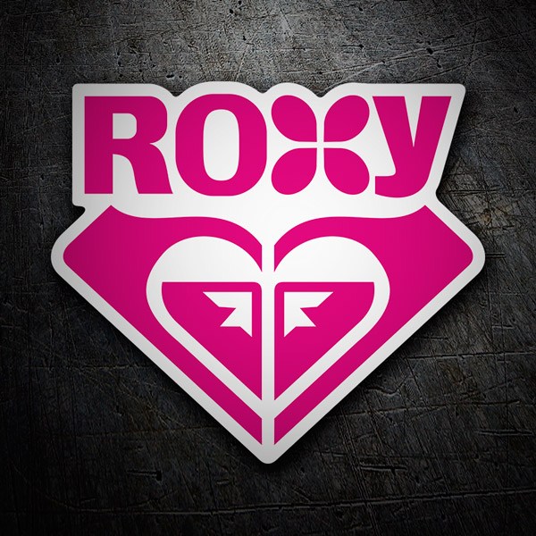 Autocollants: Roxy rose