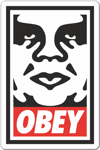 Autocollants: Obey