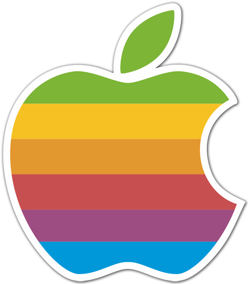 Autocollants: Apple 1977