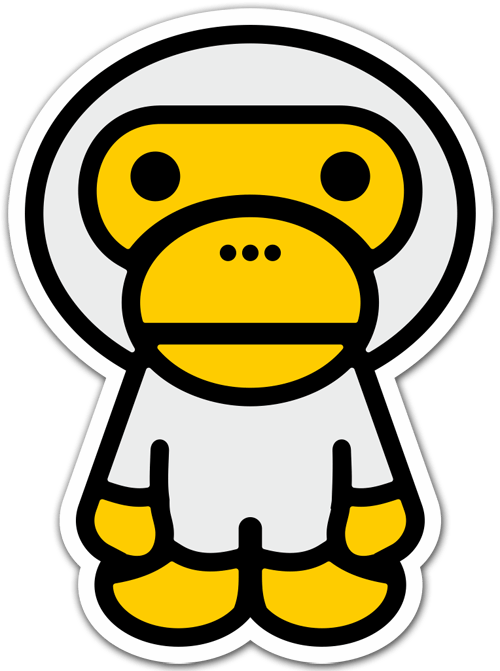 Autocollant Skate Surf Baby Milo | WebStickersMuraux.com