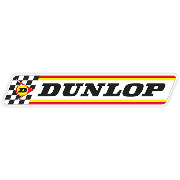 Autocollants: Dunlop 70e anniversaire