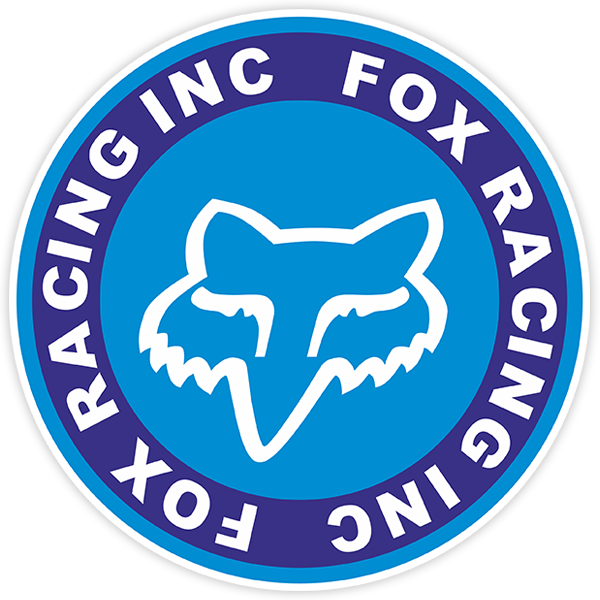 Autocollants: Fox Racing circulaire