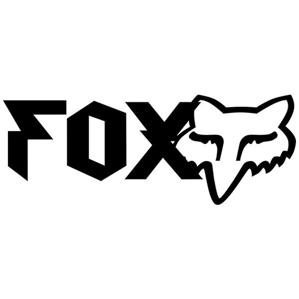 Autocollants: Fox Racing Heavy