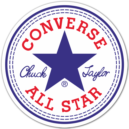 Autocollants: Circulaire Converse All Star