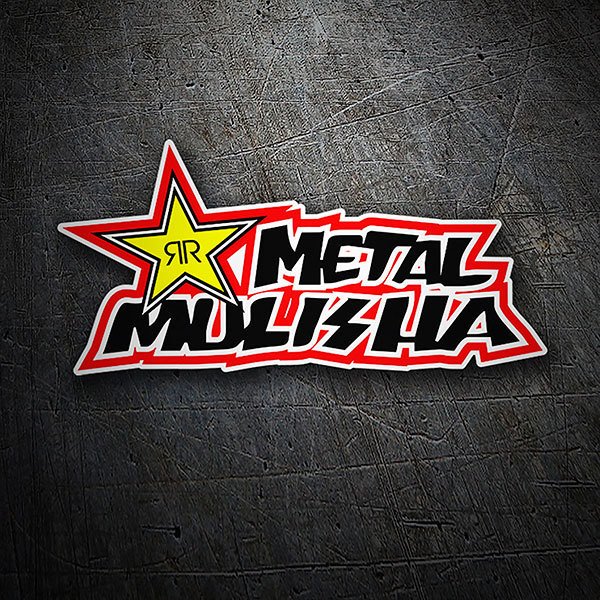 Autocollants: Metal Mulisha Rockstar