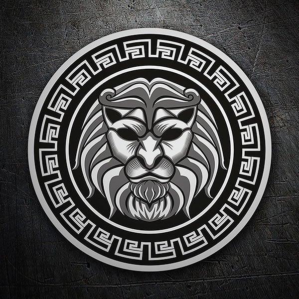 Autocollants: Emblème du Lion de Némée