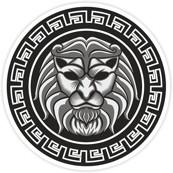 Autocollants: Emblème du Lion de Némée