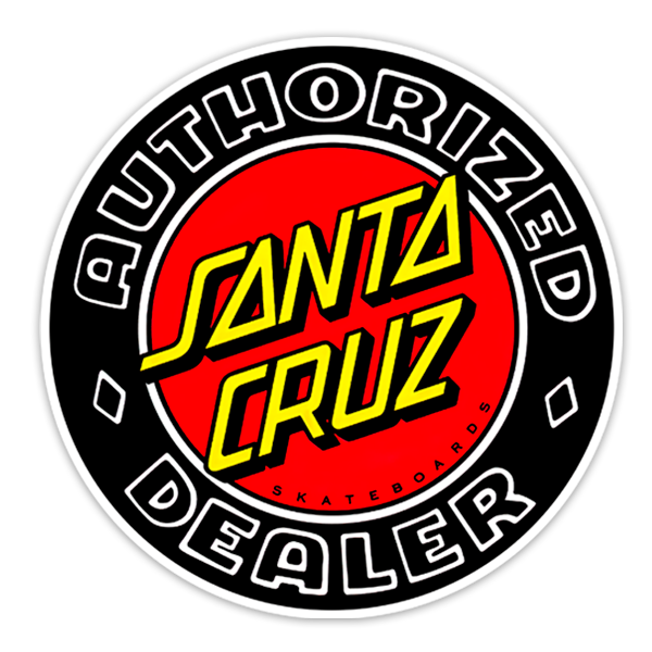 Autocollants: Santa Cruz Authorized Dealer
