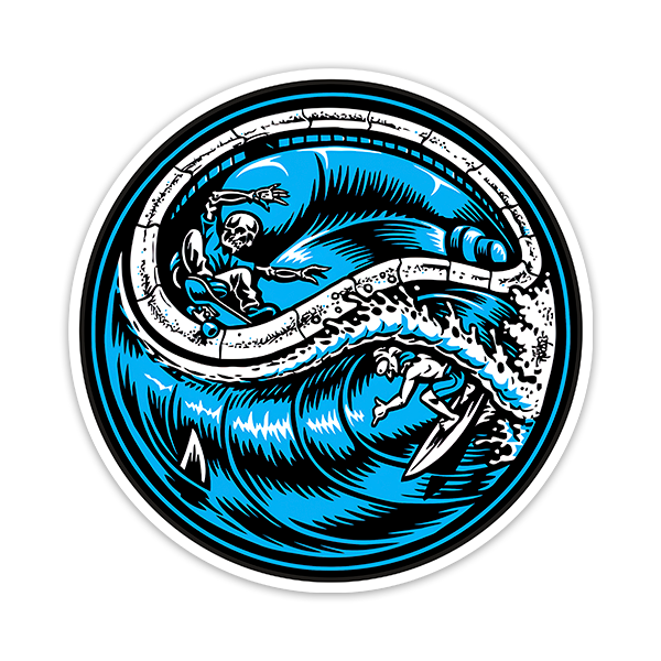 Autocollants: Santa Cruz Surf