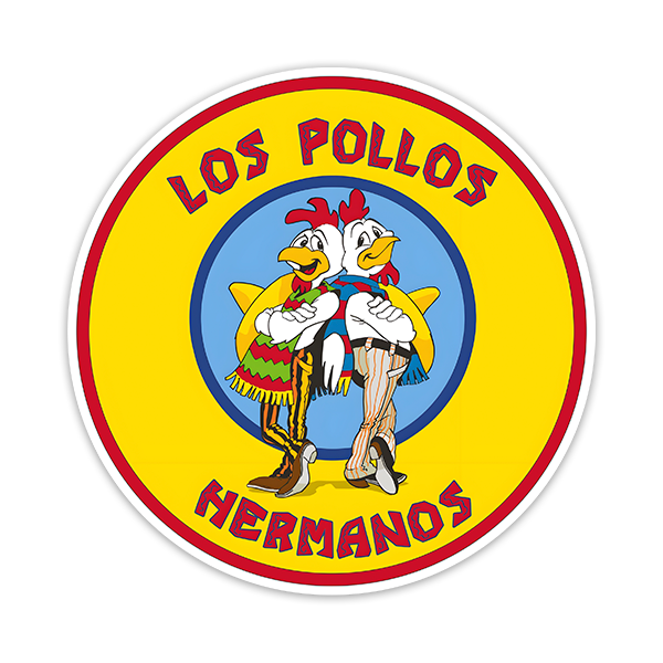 Autocollants: Breaking Bad Los Pollos Hermanos