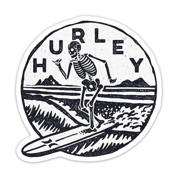 Autocollants: Surf Hurley