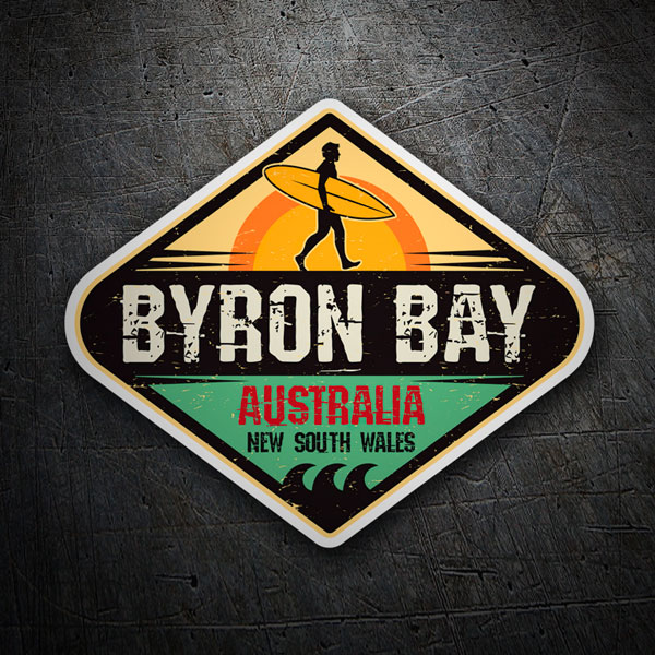 Autocollants: Surf Byron Bay Australia