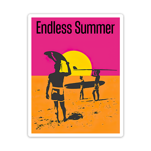 Autocollants: Surf Endless Summer