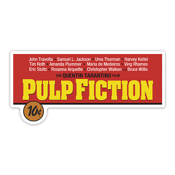 Autocollants: Pulp Fiction Diffusion