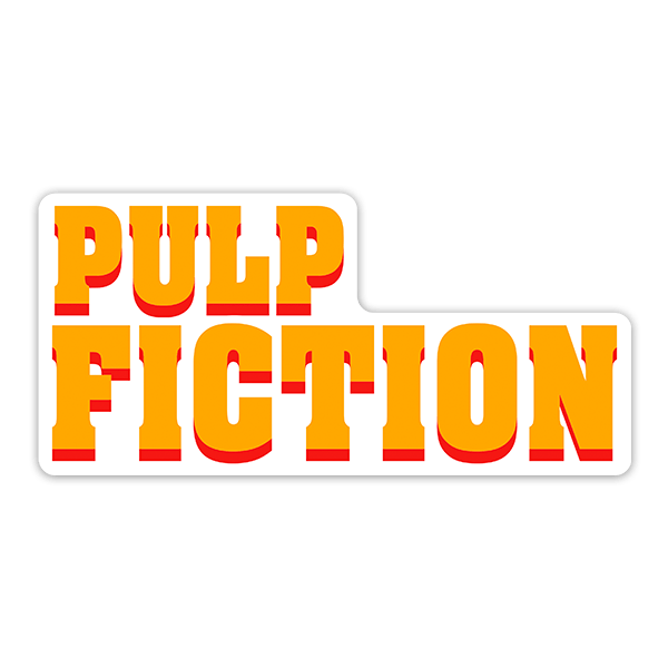 Autocollants: Pulp Fiction Film