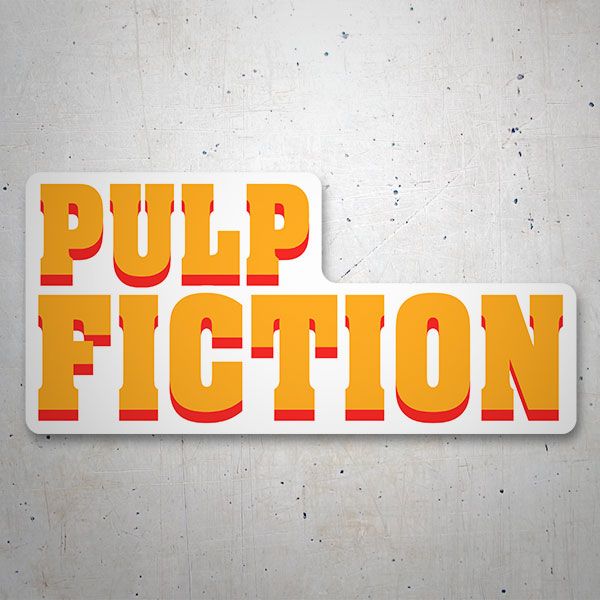 Autocollants: Pulp Fiction Film
