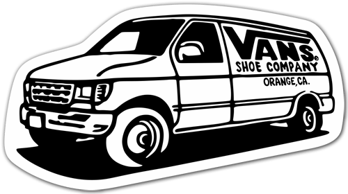 Autocollants: Vans Van