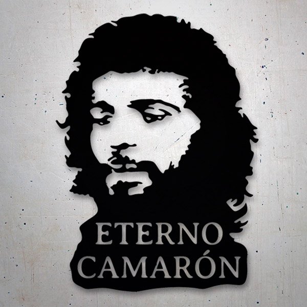 Autocollant Camarón Éternel, en espagnol