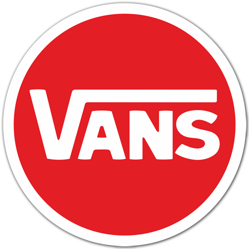 Autocollants: Vans circulaire