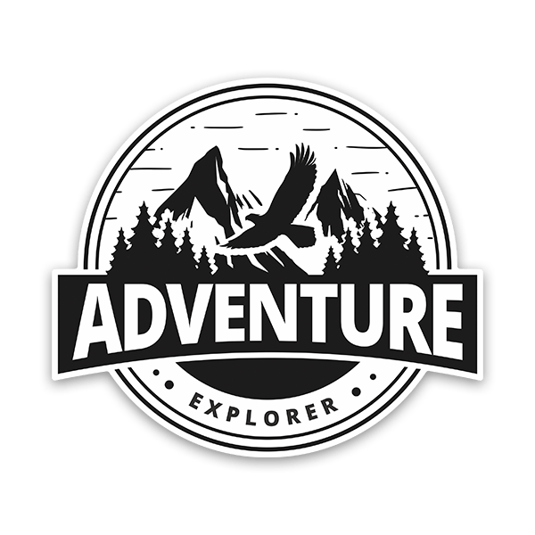 Autocollants: Adventure Explorer