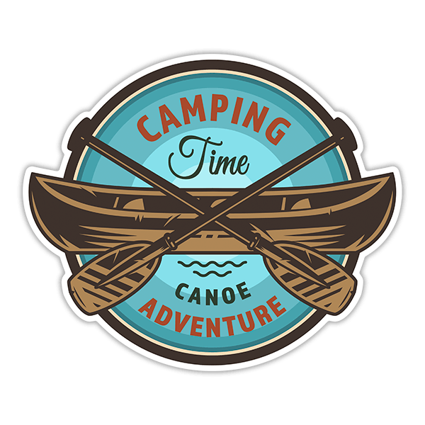 Autocollants: Canoe Adventure