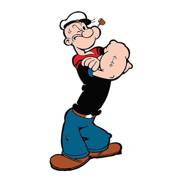 Autocollants: Popeye le Marin
