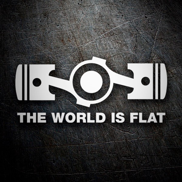 Autocollants: The World is Flat
