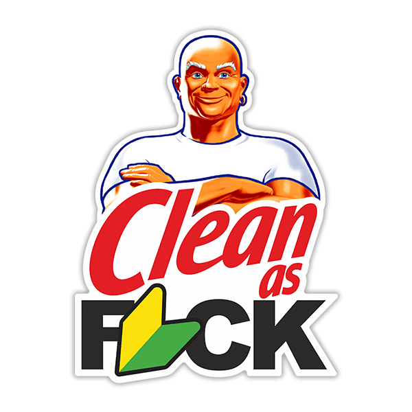 Autocollants: Mr Clean