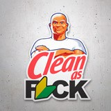 Autocollants: Mr Clean 3