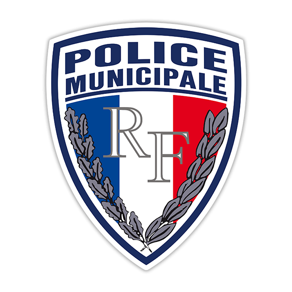 Autocollants: Police Municipale