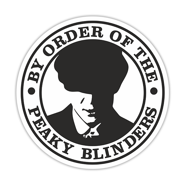 Autocollants: Tommy Shelby, Peaky Blinders