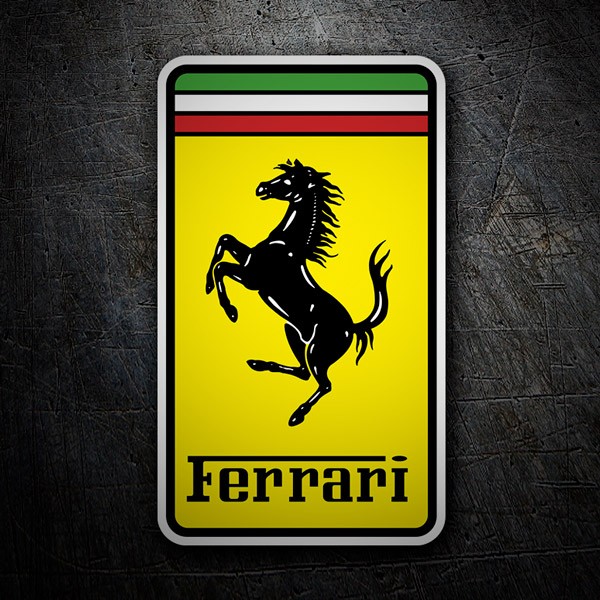 Planche autocollants Ferrari
