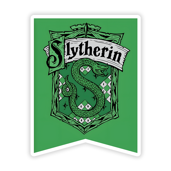 Autocollants: Slytherin