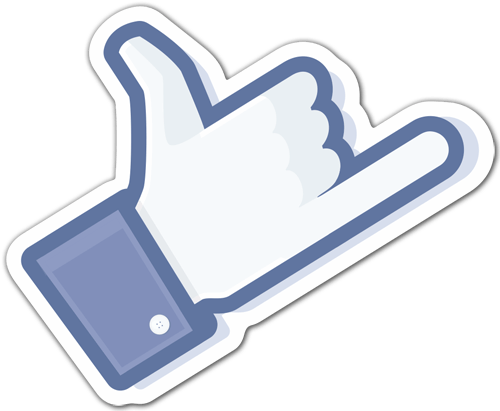 Autocollants: Shaka Facebook